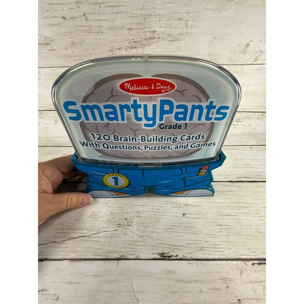Melissa & Doug Smarty Pants Grade 1 Educational‎ Set 120 Brain Building Cards